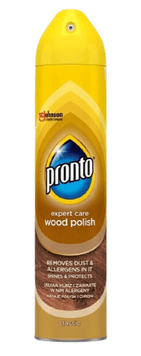 Поліроль для деревини Pronto Expert Care антипиль 250 мл