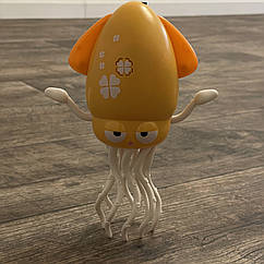 Танцюючий кальмар акумуляторна іграшка зі світлом та музикою, інтерактивні веселощі для дітей