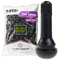Безкамерні колісні вентилі PREMIUM TR414 з латуні / EPDM - 100 шт. - Stix