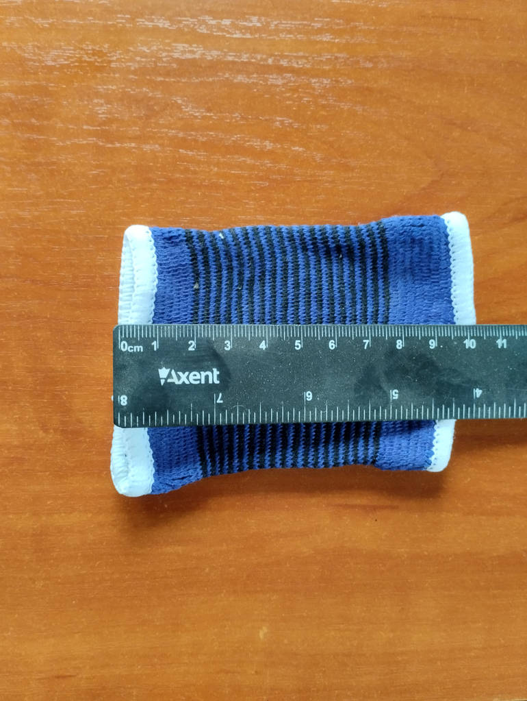 Бандаж (еластичний бинт) на лікоть нейлон 2 шт 11x19 см SPORT 6813 HP227 - фото покупців 2