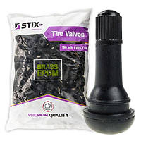 Безкамерні колісні вентилі PREMIUM TR413 з латуні / EPDM - 100 шт. - Stix