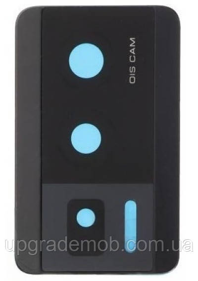 Скло камери Xiaomi Poco F5 Pro з рамкою чорного кольору Black, фото 1