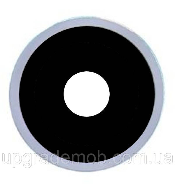 Скло камери Xiaomi Redmi 14C/Poco C75 без рамки маленьке фіолетове, фото 1