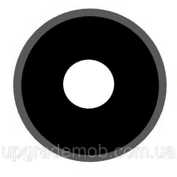 Скло камери Xiaomi Redmi 14C/Poco C75 без рамки маленьке чорне, фото 1