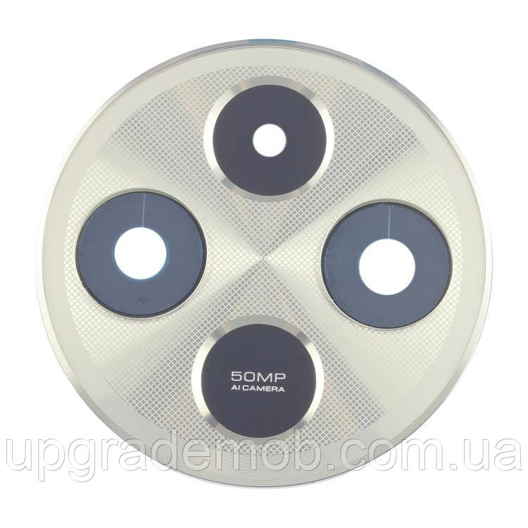 Скло камери Xiaomi Redmi 14C без рамки великого зеленого кольору, фото 1