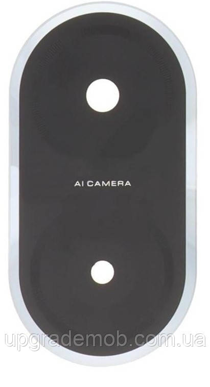 Скло камери Xiaomi Redmi A5 4G без рамки сріблястого кольору, фото 1