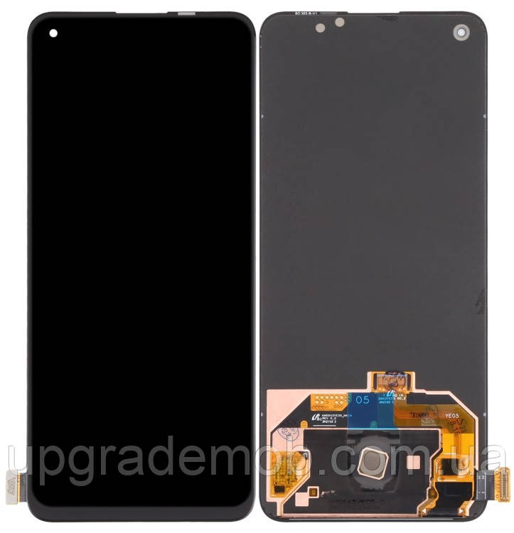 Дисплей модуль тачскрин Oppo Reno 5 /6 /Realme GT 5G /GT Master /OnePlus Nord CE 5G /Nord 2 5G черный p/n: AMS643YE04 Amoled, фото 1