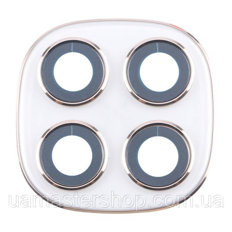 Скло камери Xiaomi Redmi Note 14 Pro+ 5G з рамкою сріблястого кольору, фото 1