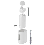 Електричний радіатор Adler AD 7823, 400 Вт, сенсорний LED-дисплей, таймер, настінний, фото 8