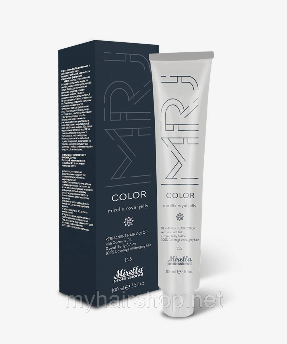 Стійка фарба для волосся Mirella Professional MRJ Color 100 мл, фото 1