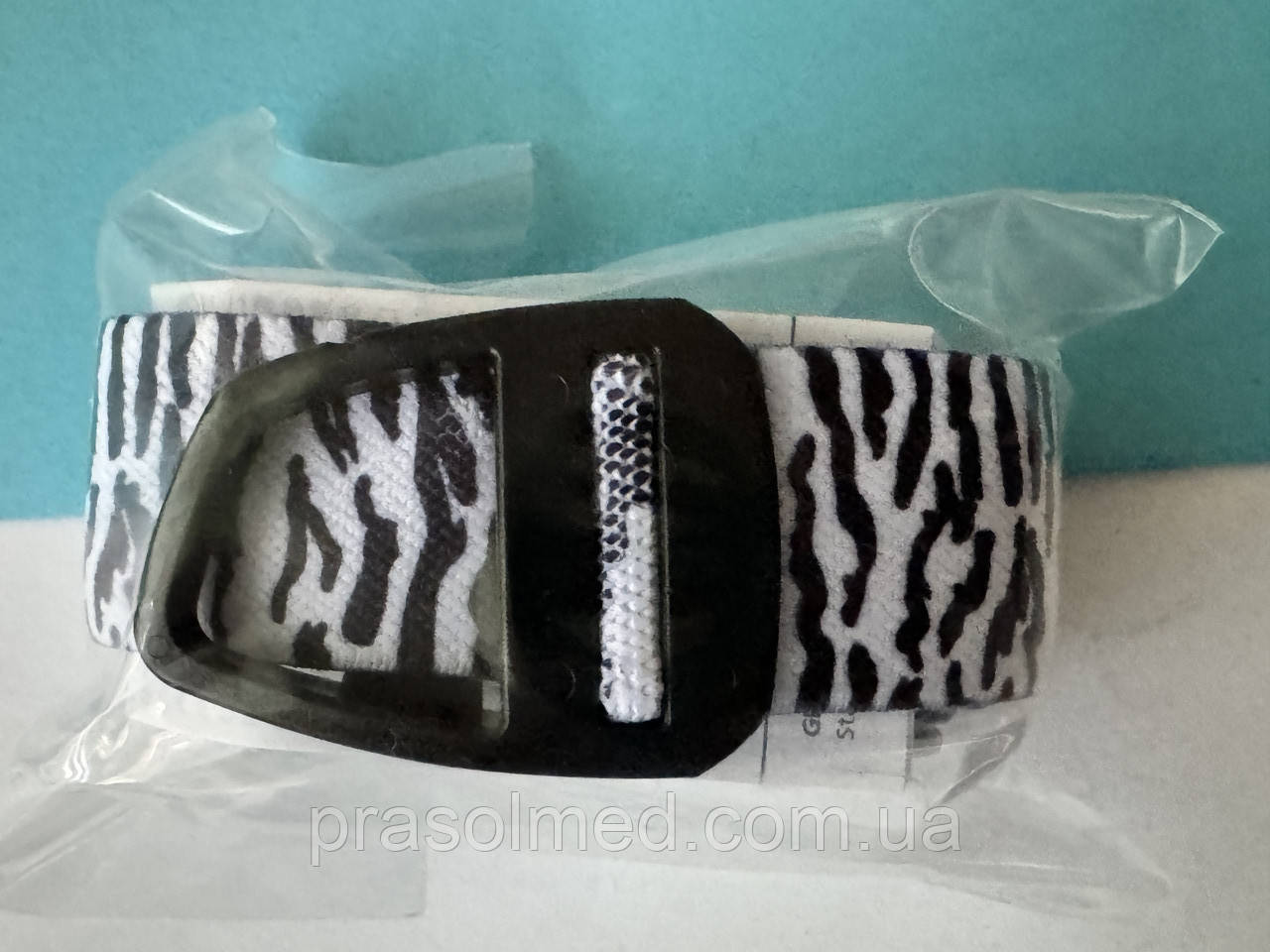 Джгут венозний автоматичний 48*2,5см 500189 Принт “Зебра” 1шт., фото 1