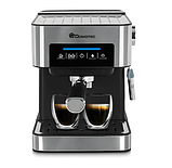 Кавоварка побутова для дому кухні з капучинатором 850W Ріжкові кавоварки для дому для щоденного використання 1,6л, фото 2