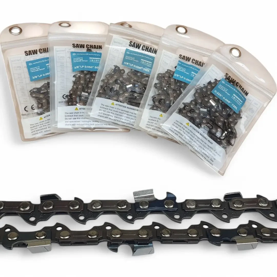 Пильний ланцюг KRAISSMANN 45 DL (крок 3/8, 45 ланок, під шину 30см, супер-зуб), фото 1
