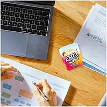 Жувальна гумка Extra Refreshers Fruit Mix Sugar-Free Без цукру 40 шт. США, фото 5