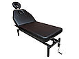 Масажний стіл модель CH-257 із регульованою висотою чорний ML, фото 6