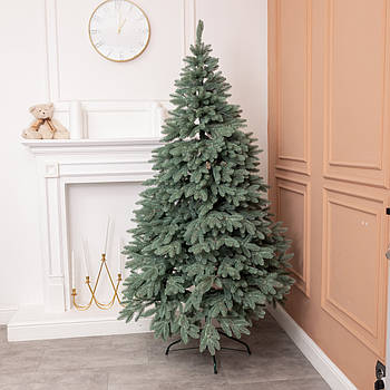 Лита штучна ялинка 2,5 м блакитна Шепетовська Преміум KOS-SHPBL25