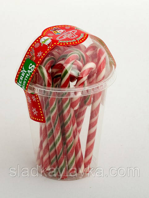 Льодяник Посох новорічний ROKS 16 шт (Roks), фото 1