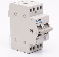 Рубильник перекидний 2-х полюсний 40А такел ST 420