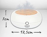 Ультразвуковой аромадиффузор Adler AD 7969, 70 мл, USB, LED-підсвітка, авто-вимкнення, 3-в-1 (аромотерапія, зволоження, лампа), фото 10
