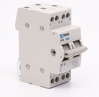 Рубильник перекидний 2-х полюсний 63А Такел ST 421