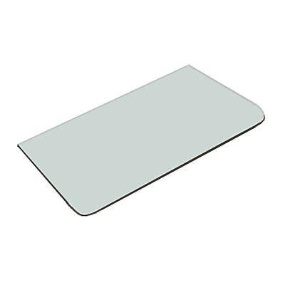 Підставка під піч скляна прямокутна 1000х500 мм товщина - 6 мм (графіт), фото 1