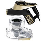 Вертикальний пилосос Adler AD 7083 Light Gold, 700 Вт, 15 000 Па, HEPA 13, електрощітка з LED-підсвіткою, контейнер 0,8 л, фото 8