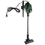 Вертикальний пилосос Adler AD 7083 green, 700 Вт, 15 000 Па, HEPA 13, електрощітка з LED-підсвіткою, контейнер 0,8 л, фото 4