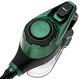 Вертикальний пилосос Adler AD 7083 green, 700 Вт, 15 000 Па, HEPA 13, електрощітка з LED-підсвіткою, контейнер 0,8 л, фото 2