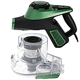 Вертикальний пилосос Adler AD 7083 green, 700 Вт, 15 000 Па, HEPA 13, електрощітка з LED-підсвіткою, контейнер 0,8 л, фото 5