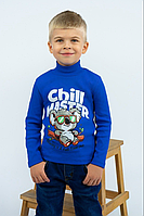 Водолазка гольф детская для мальчика рубчик черная голубая синяя изумрудная серая