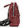 Сумка Женская Рюкзак кожа ALEX RAI 8781-9 bordo.Купити жіночі рюкзаки гуртом і в роздріб із натуральної шкіри в Україні, фото 4