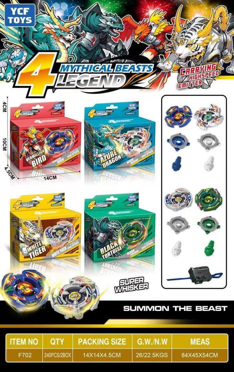 702 F/SB Гра бейблейд BEYBLADEX з запускником, фото 1