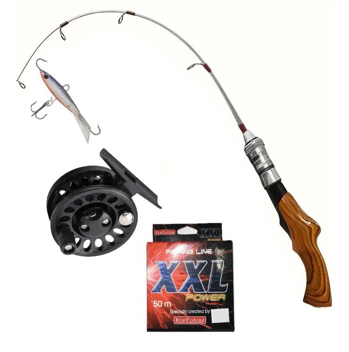 Набір зимовий для лову хижої риби №1 Подарунок для рибалки, фото 1