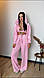 Жіночий прогулочний костюм; Кольори - шоколад, чорний, рожевий, лимон ; Розмір: 42-44, 44-46;, фото 8