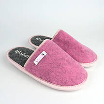 Дитячі тапочки рожеві з вовни Waldi Home, фото 3