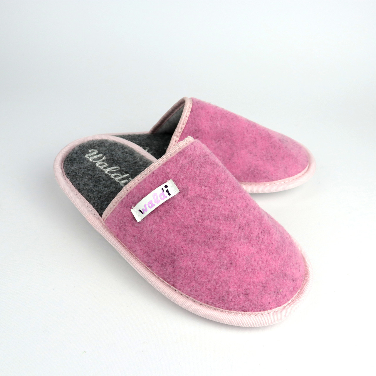 Дитячі тапочки рожеві з вовни Waldi Home