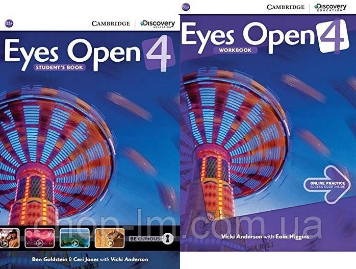 Eyes Open 4 Student's Book + Workbook with Online Practice Комплект (Підручник + зошит) Cambridge