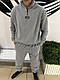 Чоловічий спортивний костюм; Кольори - сірий, чорний ; Розміри - 42-46 та 46-50 ;, фото 4