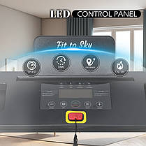 Електрична бігова доріжка FitToSky ES-T3806 10км, фото 3