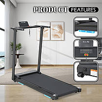 Електрична бігова доріжка FitToSky ES-T3806 10км, фото 2