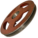 Шків великий для роторної косарки Wirax Z-069/4 - 1.25м Польща оригінал (одноручковий), фото 2