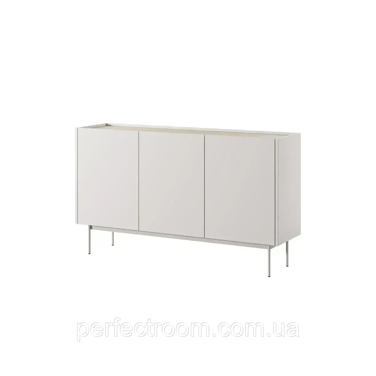 Комод тридверний у вітальню широкий COLOR K144 (кашемір)