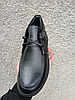 Зимові чоловічі шкіряні черевики чорні утеплені з натуральної шкіри на хутрі на зиму, розмір 40-45, фото 7