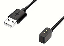 USB кабель для Smart Watch магнітний (2 pin/4.0 mm)- чорний