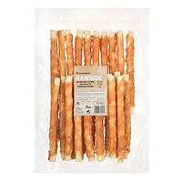 Лакомство FLAMINGO CHEWING STICKS (Chicken & Sticks) Премиум для собак 25 см 2 кг обернутые мясом курицы