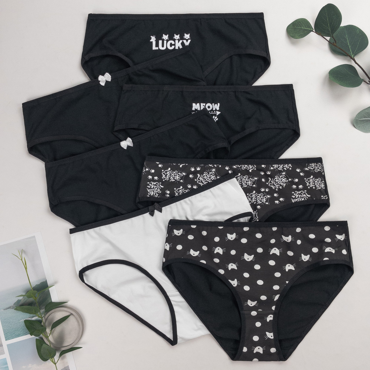 Труси жіночі Nicoletta Туреччина тижневки батал 2XL, 3XL, 4XL, 5XL | 7 шт.