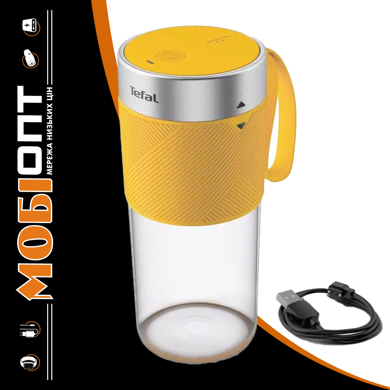 Блендер портативний Tefal BL1C0230 Yellow UA