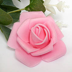 Роза з фоамірану 5 см, розовий