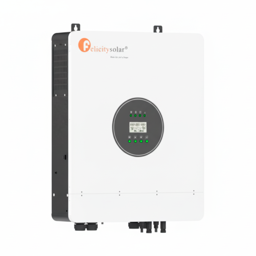 Гібридний інвертор Felicity IVEM8048, 8 кВА/8000 Вт, 48 В, MPPT 150 А (90-450 В DC), 2 контролери, паралельне під'єднання, RS485,, фото 1