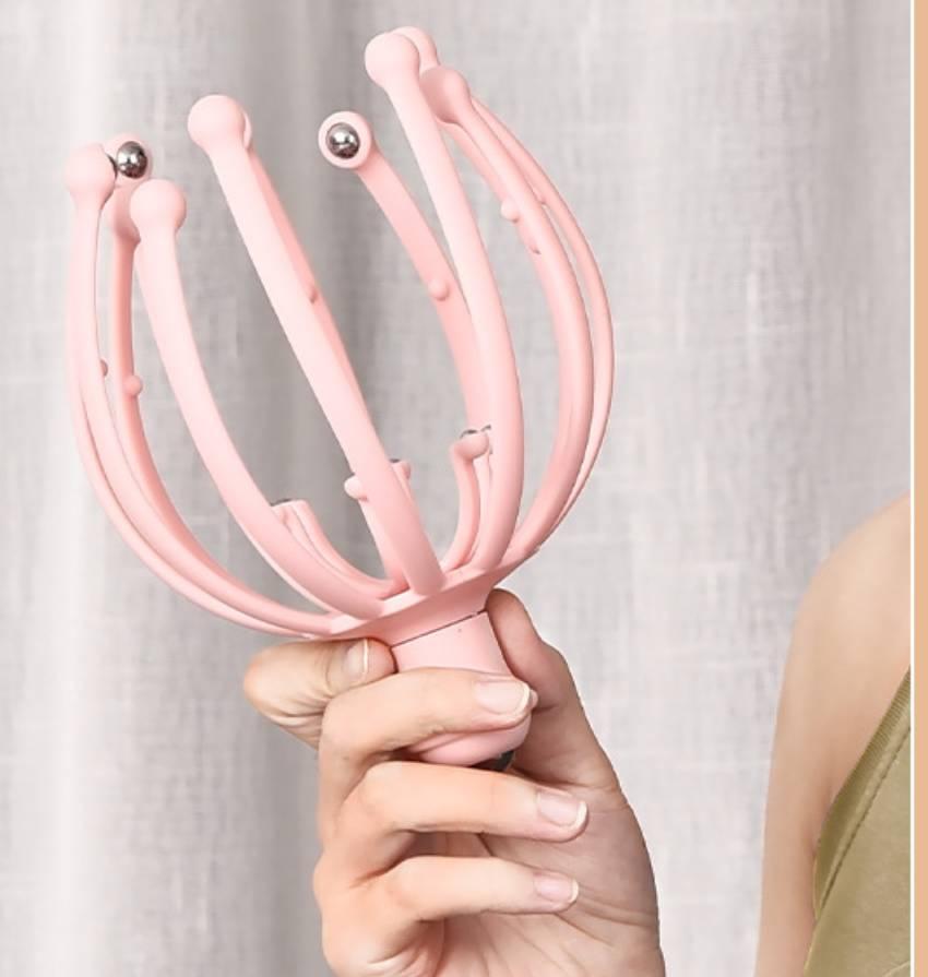 Масажер для голови ручний розслабляючий багатофункціональний Octopus, фото 1